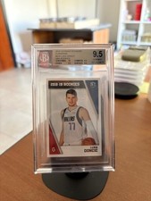 2018 Panini Sticker #428 Luka Doncic Rookie sticker Dallas NBA 2018-19  BGS 9.5