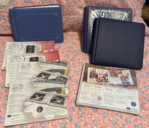 Creative Memories LOT 5 X 7 Album Pages & Page Protectors 7 X 7 Album Spago Page