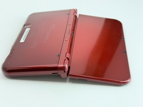 New 3DS XL Metallic Red Handheld System Bundle w/Games & Charger