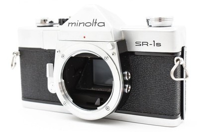 SALE【NEAR MINT】Minolta SR-1s 35mm SLR Film Camera silver Body Only From JAPAN