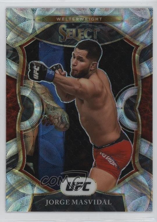 2021 Panini Select UFC Concourse Scope Prizm Jorge Masvidal #55 2q0