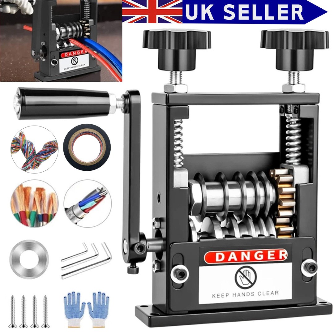Manual & Electric Wire Stripping Machines Cable Stripper Scrap Copper Recycling
