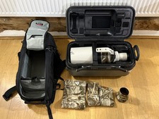 Canon EF 600mm F4 L IS USM Image Stabilizer  Prime Pro AF Lens EOS DSLR + Key 