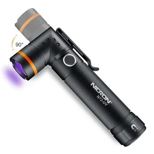 UV Flashlight, N72-UV 800LM White Light, Freely Switch Between White Light an...