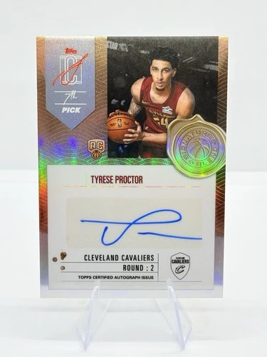 2025 Topps Signature Tyrese Proctor Base (RAW)