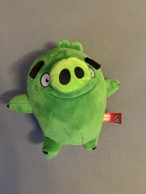 Angry Birds Schwein Leonard grün Stofftier Plüschfigur Figur Plüsch Puppe Merch