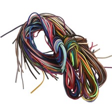 60 Pcs String for Bracelets Cord Making Flat Faux Suede Necklace