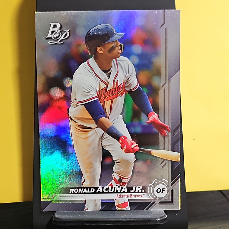Ronald Acuna Jr. 2019 Bowman Platinum #18 Braves