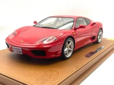 *SUPER RARE* BBR 1/18 Ferrari 360 Modena Rosso Corsa Red 322 Manual ☆CUSTOM☆