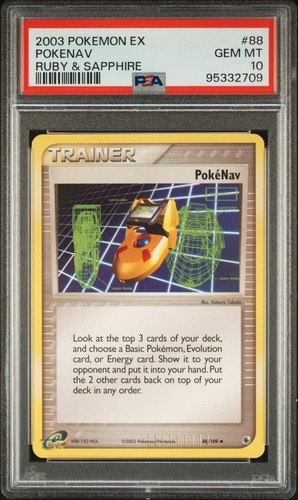 PokéNav graded PSA 10 for sale on eBay