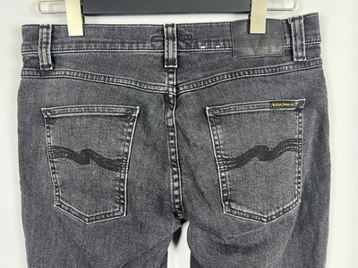 NUDIE Jeans Lean Dean Denim Gray Slim Skinny Size W30 L32 | eBay