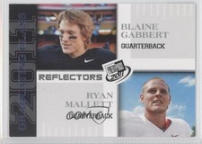2011 Press Pass Graduating Class Blue Reflectors Blaine Gabbert Ryan Mallett 0a7