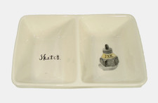 Rae Dunn Divided Tray Artisan Collection Sketch and Inkwell by Magenta