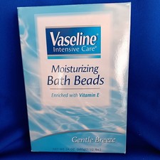 Vaseline Intensive Care Moisturizing Bath Beads Gentle Breeze 24oz New HTF