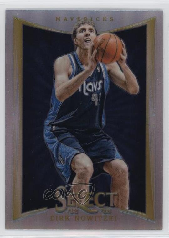 2012-13 Panini Select Silver Prizm Dirk Nowitzki #27 HOF 1u6