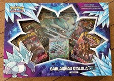 Coffret Sablaireau D'alola Pokémon Épée Et Bouclier Avec Booster Soleil Et Lune