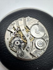 1912 E. Howard Watch Co. Series 7 12S 17J Pocket Watch Movement Repair