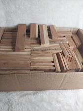 Box Of Wood Pieces - 10 Pounds - Various Sizes - Crafts, Multipurpose Projects