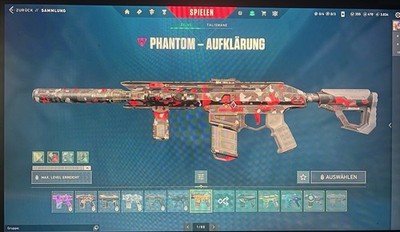 EU Valorant Immortal 2 Peak Account - Mit Skins