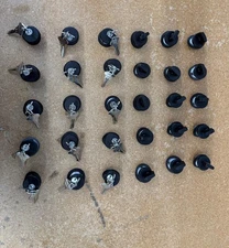 Lot of 15 keyed mortise lock cylinders and 15 thumbturns ZYRX