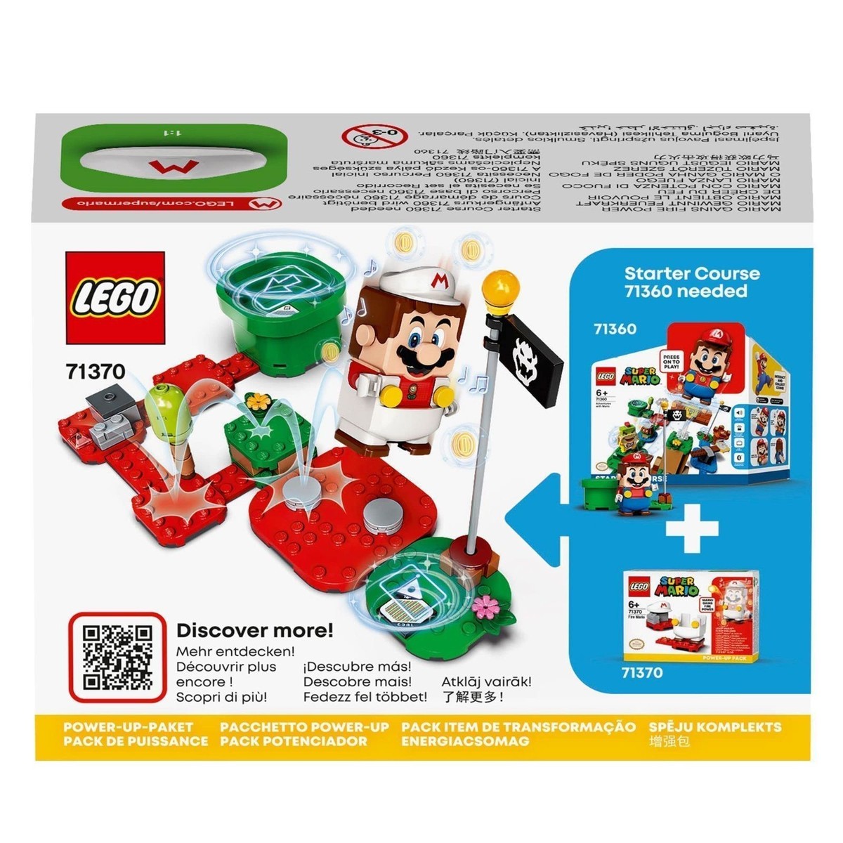 LEGO 71370 Super Mario Fire Mario Power Up Pack From Japan