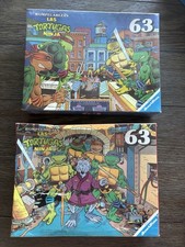 Teenage Mutant Ninja Turtles 63 Piece Vintage Jigsaw Puzzle Las Tortugas