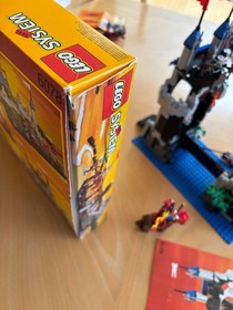 LEGO 6078 Castle Royal Knights Drawbridge 1995 Used 100% with Box & Instructions