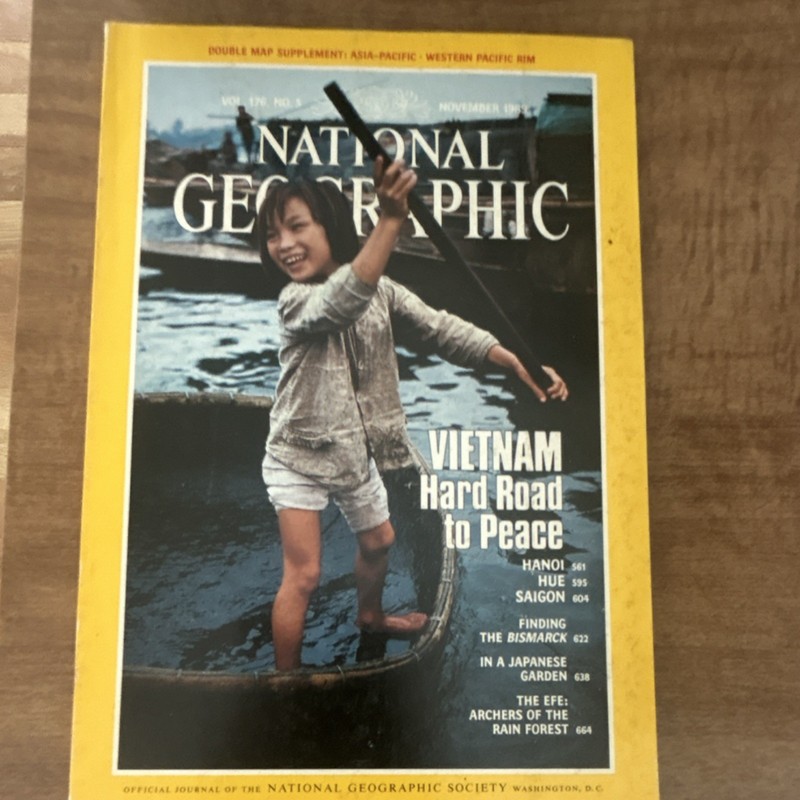 National Geographic Illustrated Nov 1987 Vietnam Hard Road to Peace Issue