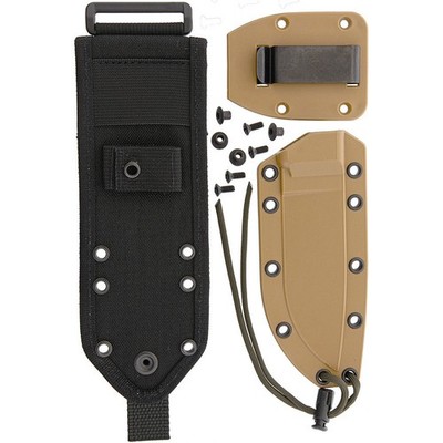 ESEE 3 in 1-Set mit Kydexscheide, Clipplatte und MOLLE-Rücken für Model 4 Messer