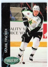 1992-93 Parkhurst #76 Mark Tinordi Minnesota North Stars