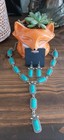 Rectangular Concho Turquoise Earrings Necklace Set Southwestern Fashion Jewelry  — photo 4