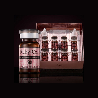 Ruby-Cell INTENSIVE 4U 6 ml x 18 Ampoule Whitening and Wrinkle Improvement Set S