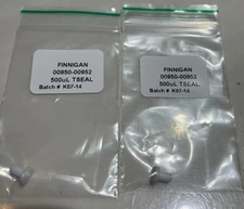 2 New Thermo Finnigan 500 uL T Seals for LCQ Advantage MS