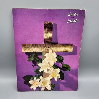 Vintage Ideals Easter 1959 Magazine Vol.16 No.1 March Poetry Poems Family