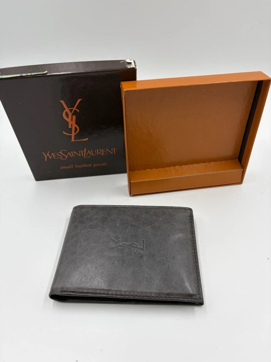 Saint Laurent Leather Folding Wallets for Men for sale | eBay