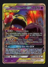 Muk & Alolan Muk GX 61/214 Holofoil SM - Unbroken Bonds Ultra Rare Pokemon TCG