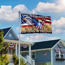 3x5Ft 250th Anniversary American Flag, DoubleSided USA 17762026 250 Years Flag
