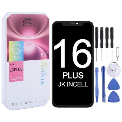 JK Incell LCD Bildschirm für iPhone 16 Plus.