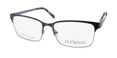 FLEXTRA 1703 TITANIUM EYEGLASS FRAME/GLASSES FLEXIBLE METAL NO ALLERGY GENUINE