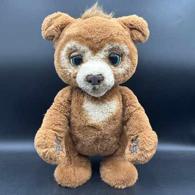 FurReal Friends Cubby The Curious Teddy Bear Interactive 17.5'' Toy Talks Moves