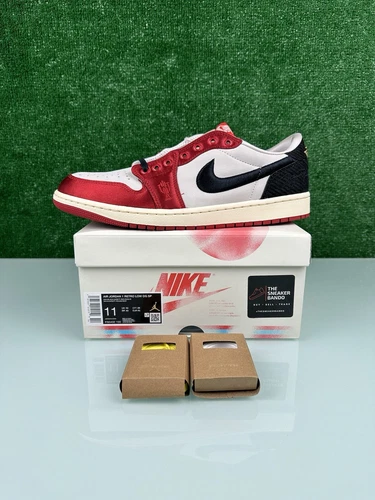 Size 11 - Trophy Room x Air Jordan 1 Retro OG SP Low Rookie Card - Away