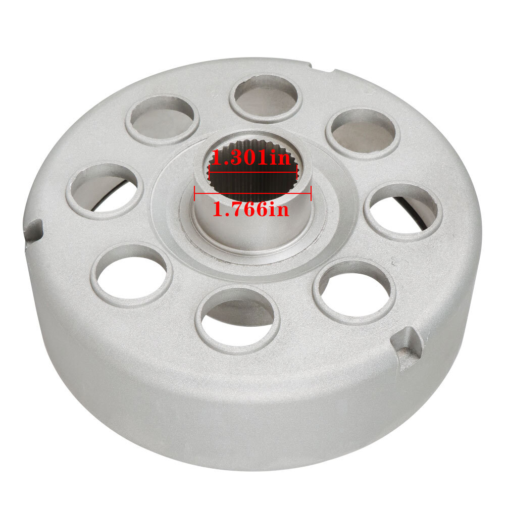 Rear Brake Shoes & Drum Hub For Honda TRX300FW Fourtrax 300 4X4 1988 1990-2000