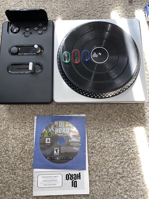DJ Hero Turntable Controller PS 2 & PS3 Playstation 2 & 3 95837809