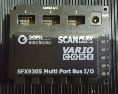 GOPEL ELECTRONIC SCANFLEX SFX9305 SMO-006 MULTI PORT BUS I/O (R1S-1.4B1 ...