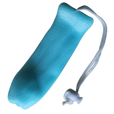 Seifenbeutel Seifenreste Massage Beutel Seifennetz Seife Seifensäckchen Türkis