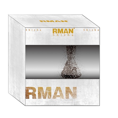 RMAN Wasserpfeife 55cm Shisha Set 2 Dampfsteine 1Kg Kohle Kohlezange - Bild 9 von 9
