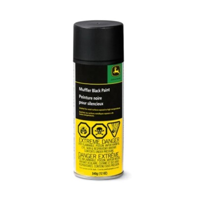John Deere Muffler Black Spray Paint Can TY25657
