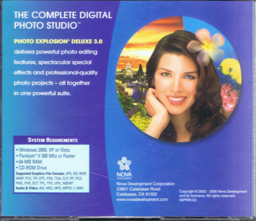 Photo Explosion Deluxe 3.0 (PC, 2006, Nova Development) - Picture 2 of 10