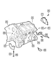 Genuine Mopar Short Block R1635466