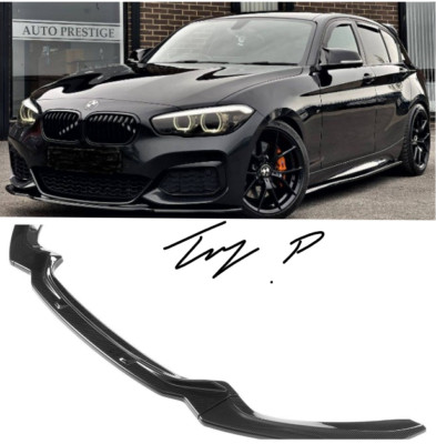 BMW 1 Series Splitter | M140i Low Profile Splitter Gloss Black  2015-2019